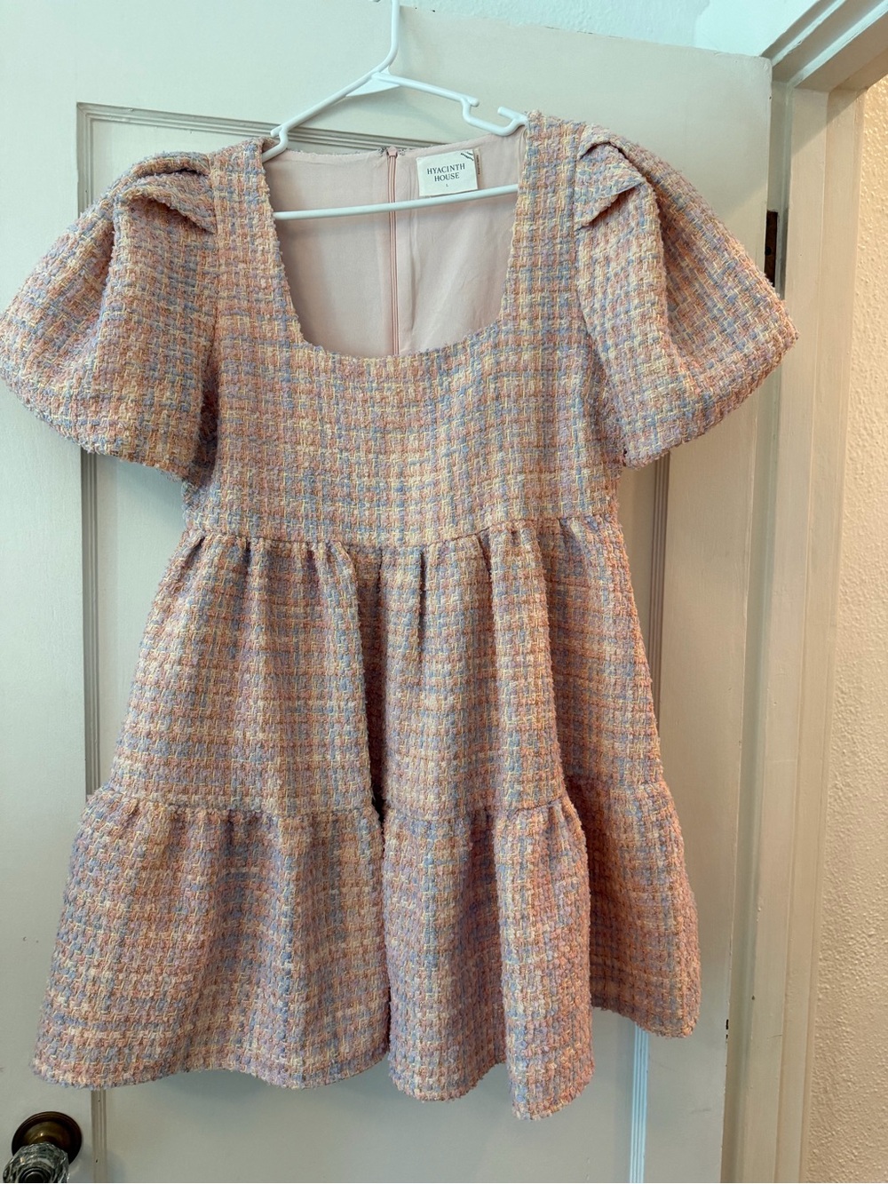 Tuckernuck Hyacinth House tweed dress